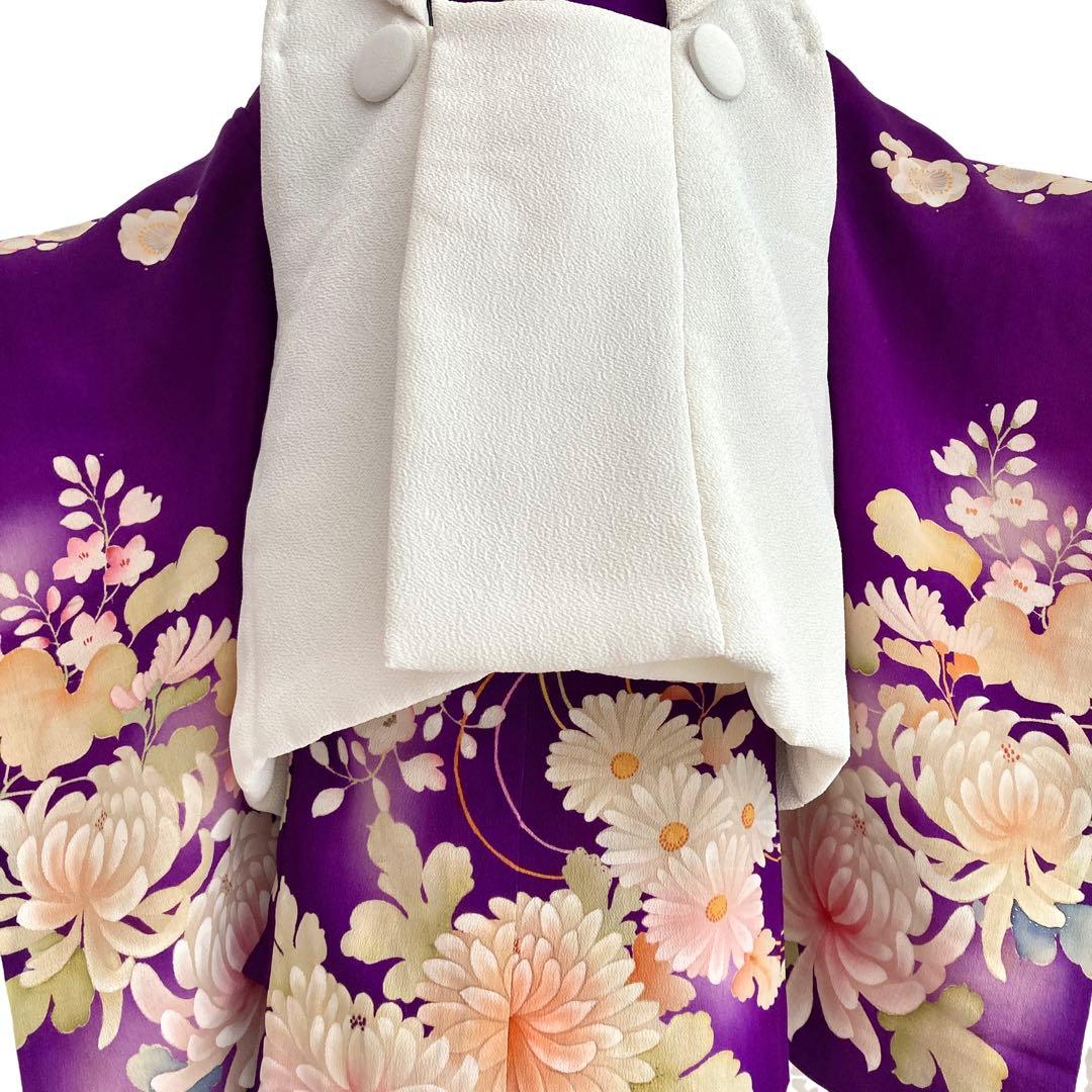 アンティーク　鳳凰　女の子　七五三　子供着物　 アンティーク着物　縮緬　NO6