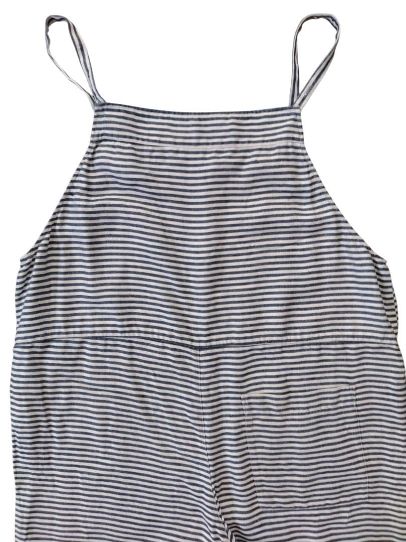 ジャーナルスタンダードラックス リネンボーダーキャミサロペット