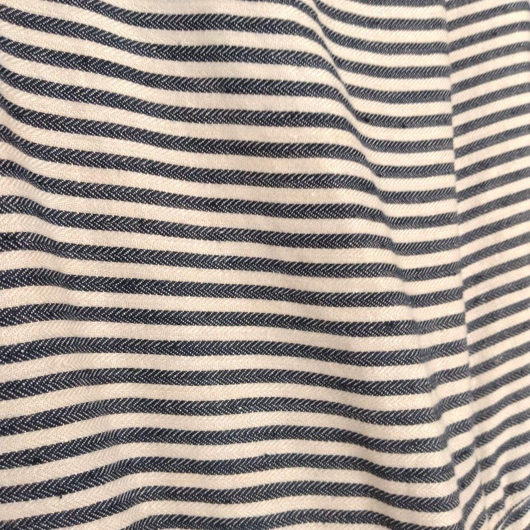 ジャーナルスタンダードラックス リネンボーダーキャミサロペット