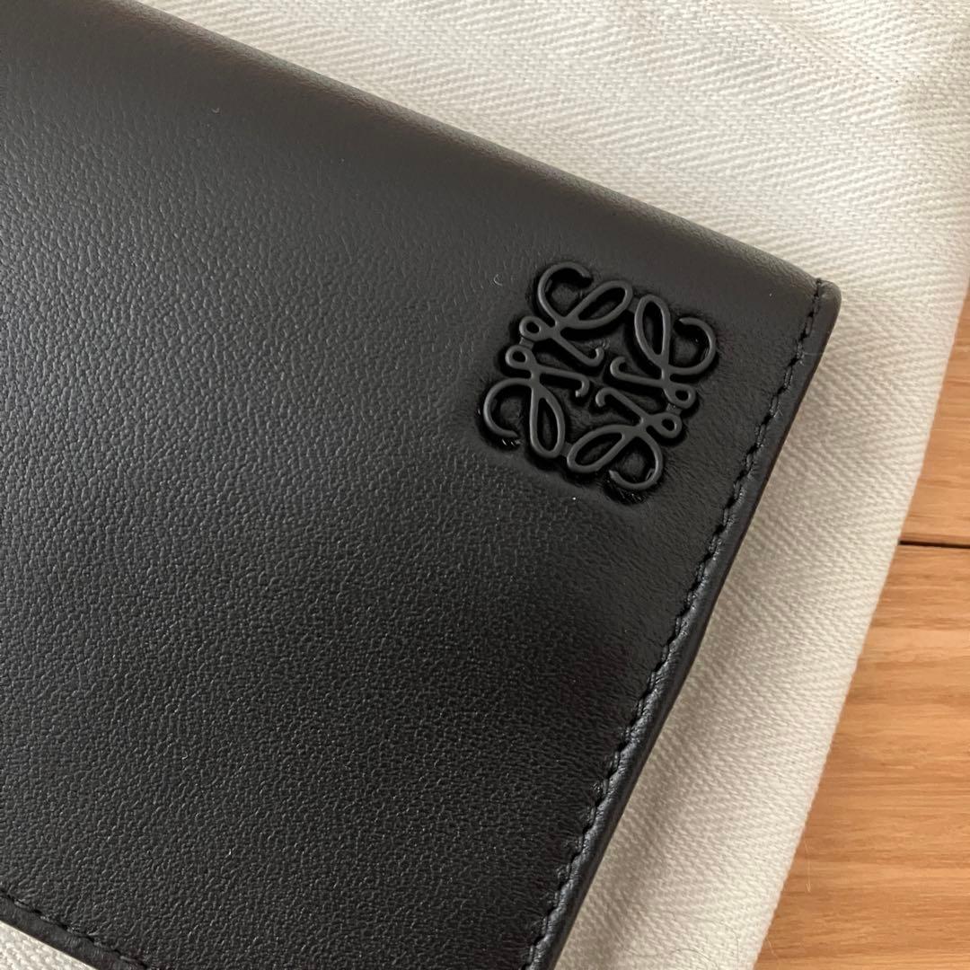 未使用 LOEWE ロエベ ロングウォレット ブラック 長財布
