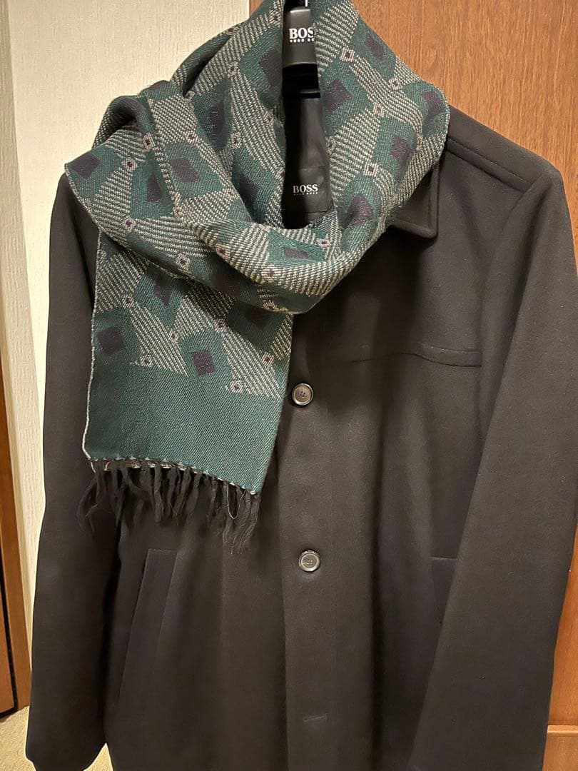 ⭐️ ヒューゴボス カシミヤコート