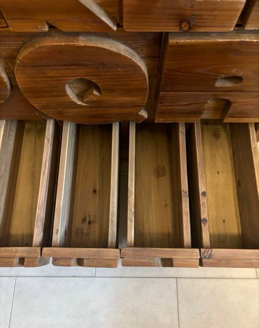 くりぼうさん専用　　ABCチェスト　アルファベット　キャビネット