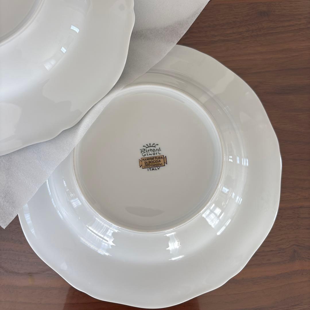 リチャードジノリ☆イタリアンフルーツスープ皿5枚セット