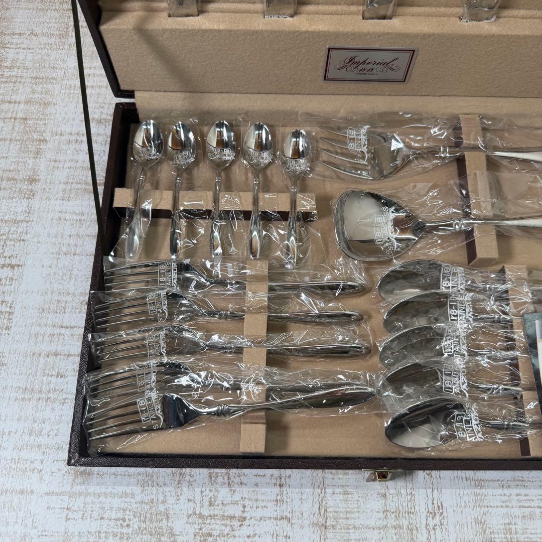 AZUMA アズマ カトラリー インペリアル 18-18 ステンレス セット