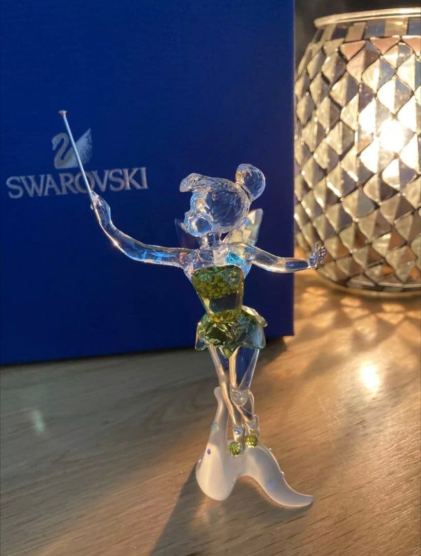 スワロフスキー　ティンカーベル　置物　disney swarovski