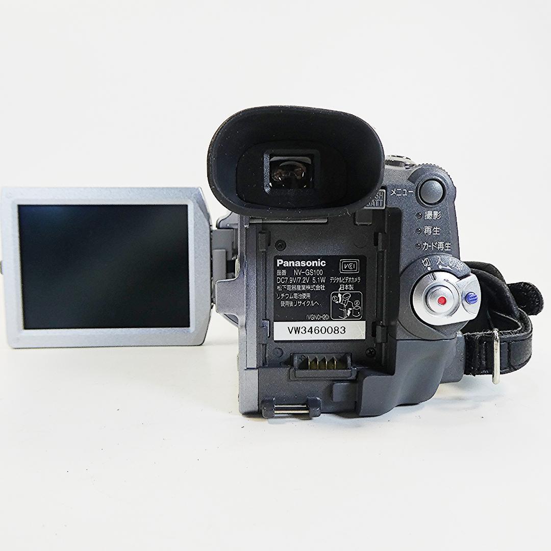 動作良好 パナソニック NV-GS100 MiniDVビデオカメラDVD化に最適