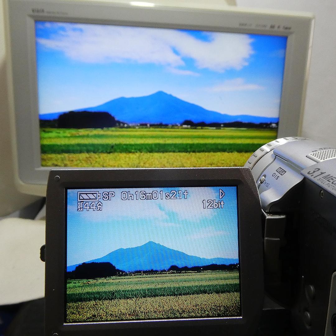 動作良好 パナソニック NV-GS100 MiniDVビデオカメラDVD化に最適
