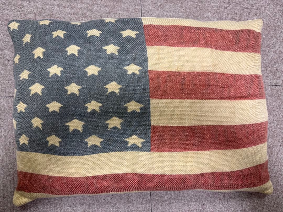 ■レディオヘッド！ Visvim フラッグクッション星条旗ver.