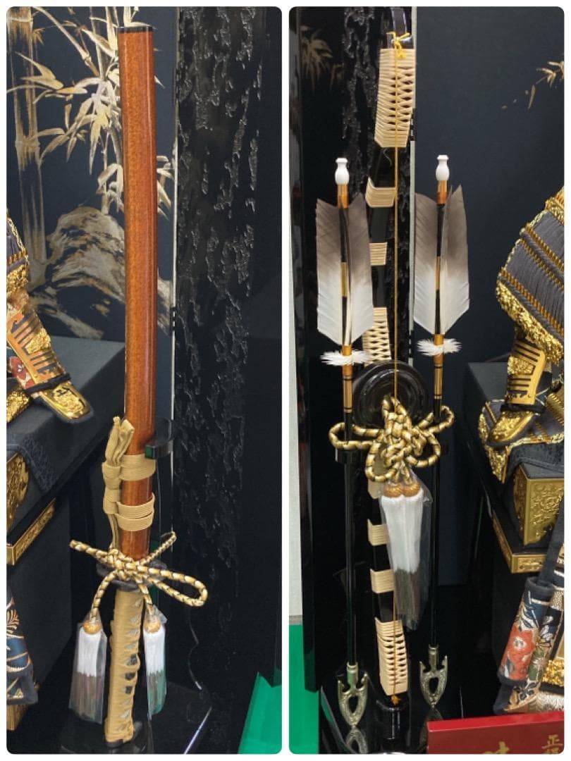 E6 豪華な弓太刀　23号　五月人形付属品　5月飾り弓太刀　端午の節句