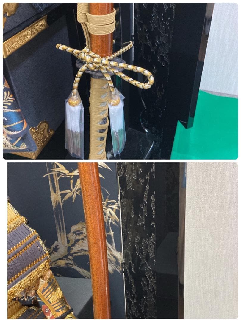 E6 豪華な弓太刀　23号　五月人形付属品　5月飾り弓太刀　端午の節句