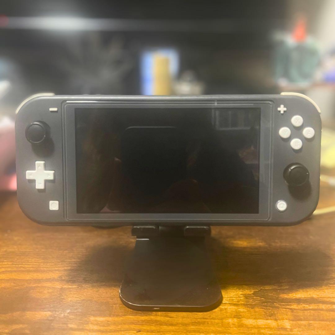 Nintendo Switch Lite グレー 本体 カバー付き