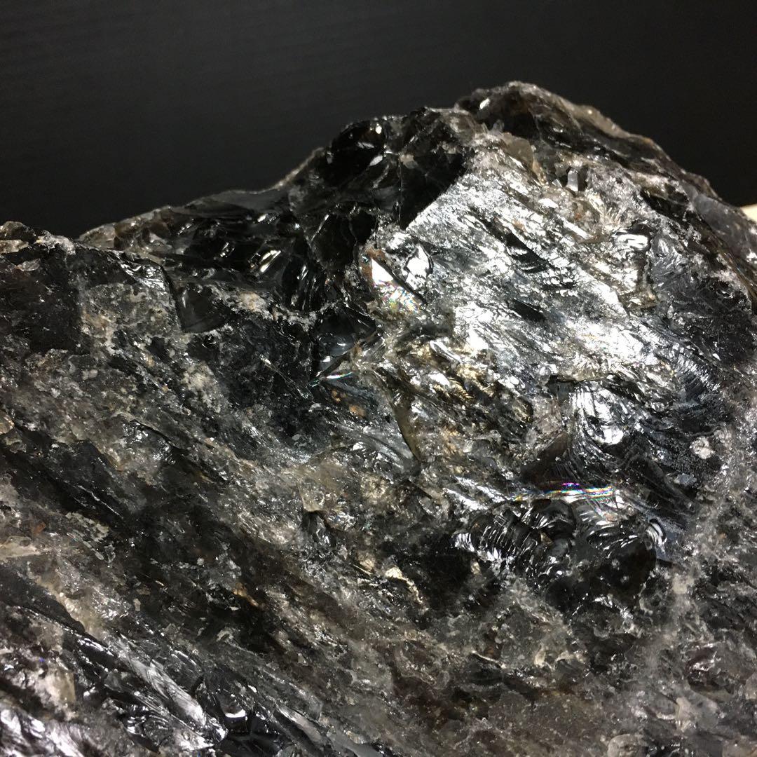 モリオン 純天然 黒水晶 原石　約3.9Kg