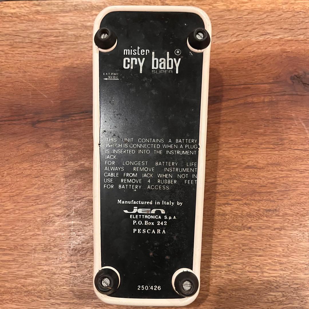 70s Jen Mister crybaby super ビンテージ　ワウペダル