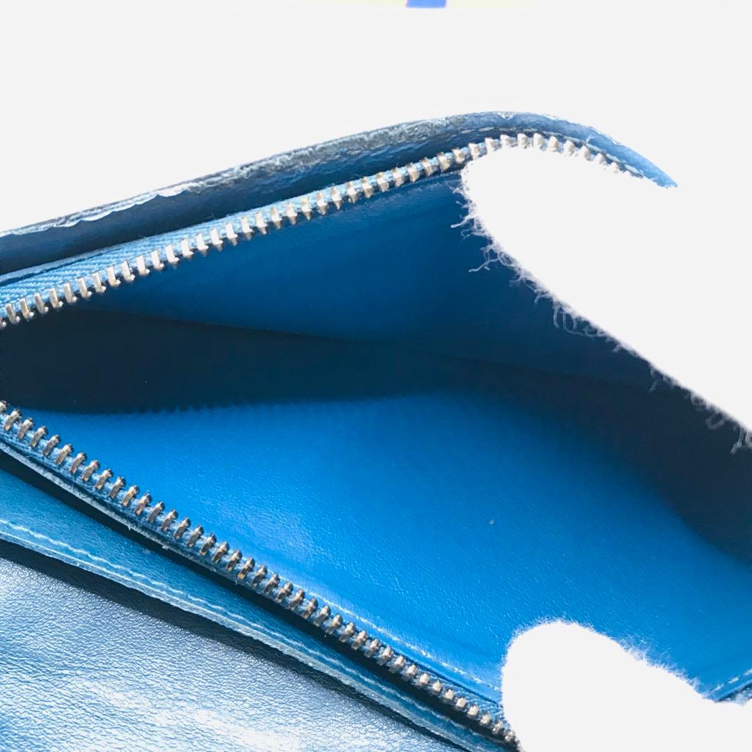 ルイヴィトン✨ダミエ アンフィニ ポルトフォイユ プラザ 長財布 ネイビー