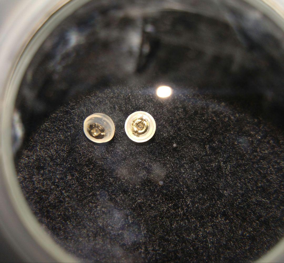 ア*キ様 K18YG/ダイヤ　ピアス