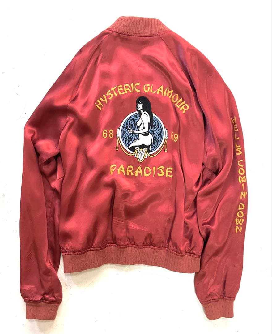 HYSTERIC GLAMOUR レッド スカジャン　Mサイズ