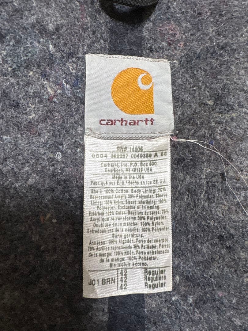 Carhartt J01 BRN（デトロイトジャケット）