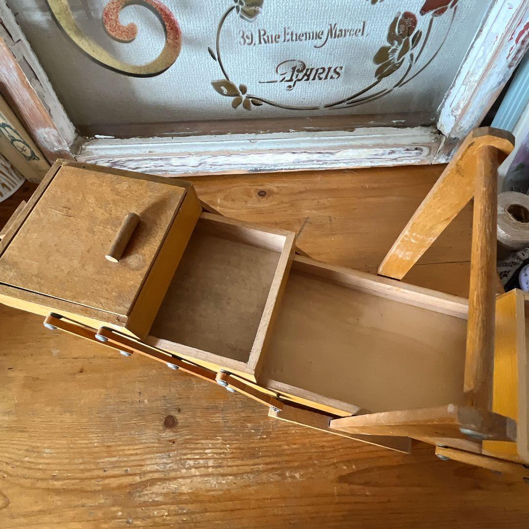 ちょっと小さめサイズのソーイングボックス