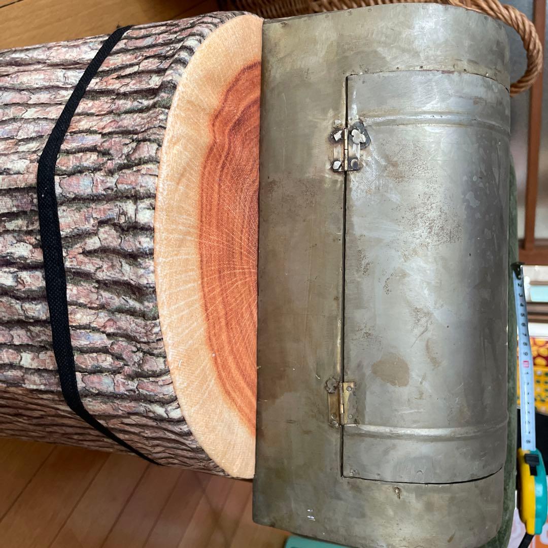 クリスマス　ガーデニング雑貨　ビンテージ　アンティーク物入れ