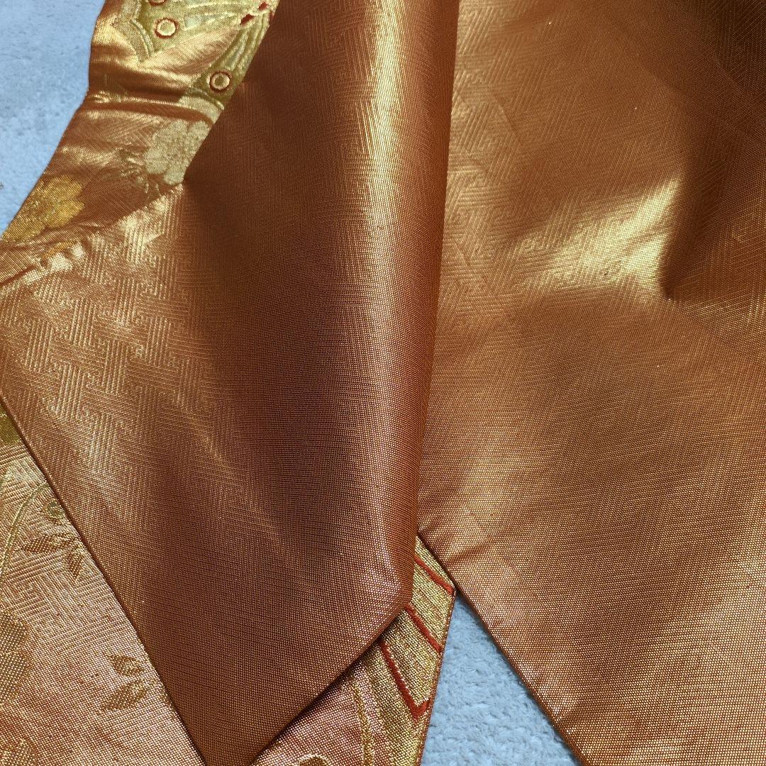 161センチ格式ある振袖帯セット　　正絹