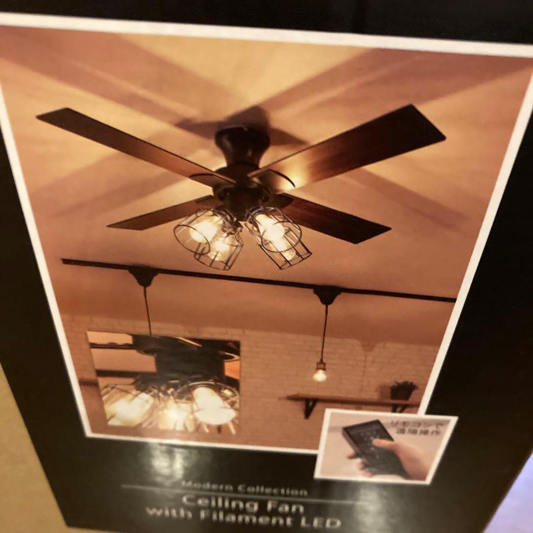 mikeblues様シーリングファン JAVALO ELF JEBK-CF003