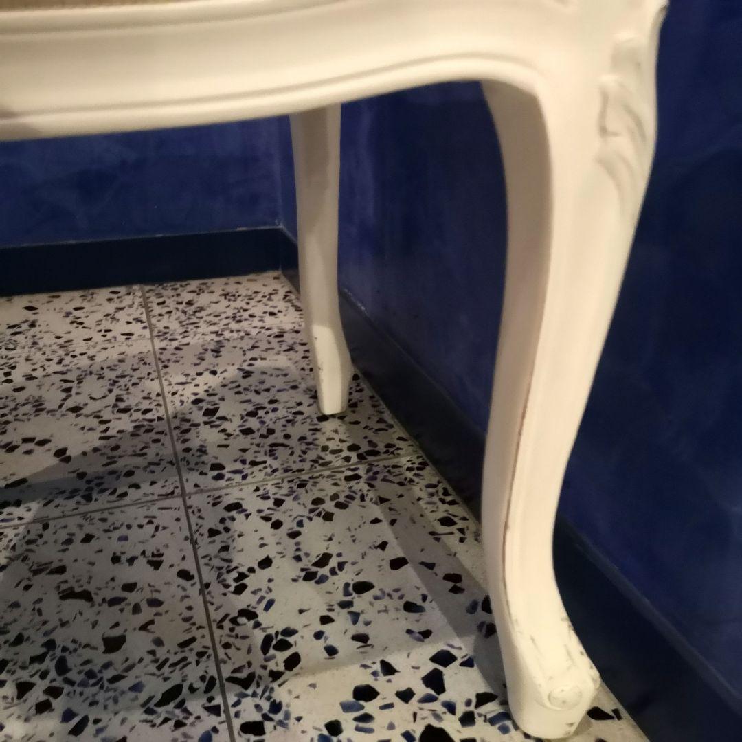 送料込み!! アンティーク調　猫脚　椅子　ロココ