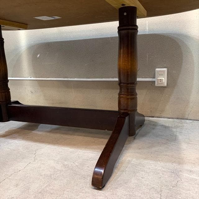 オールキツツキ（飛騨産業家具）オーバルダイニングテーブル