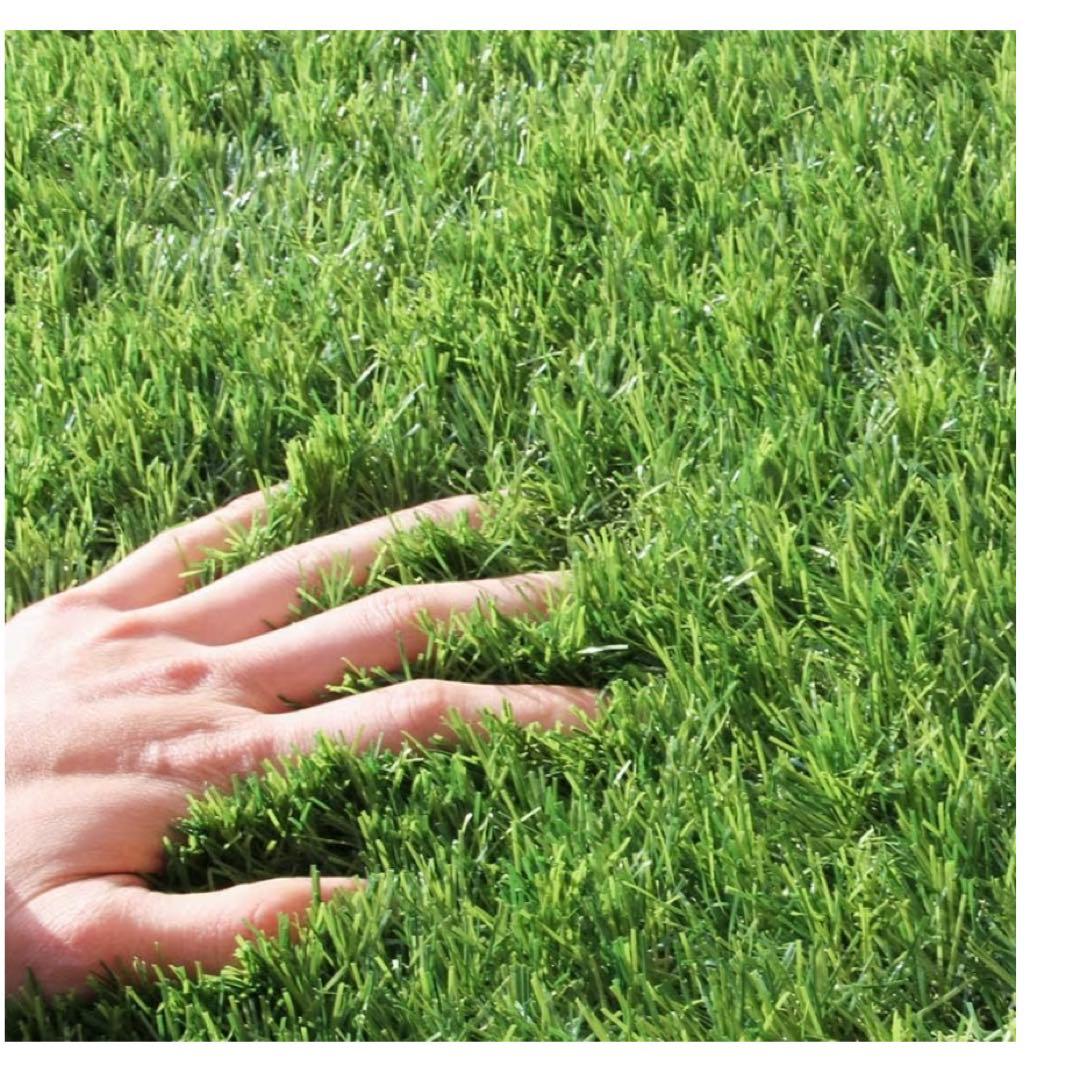 タンスのゲン 人工芝【防草シート不要＆水はけ約4倍】1m×10m