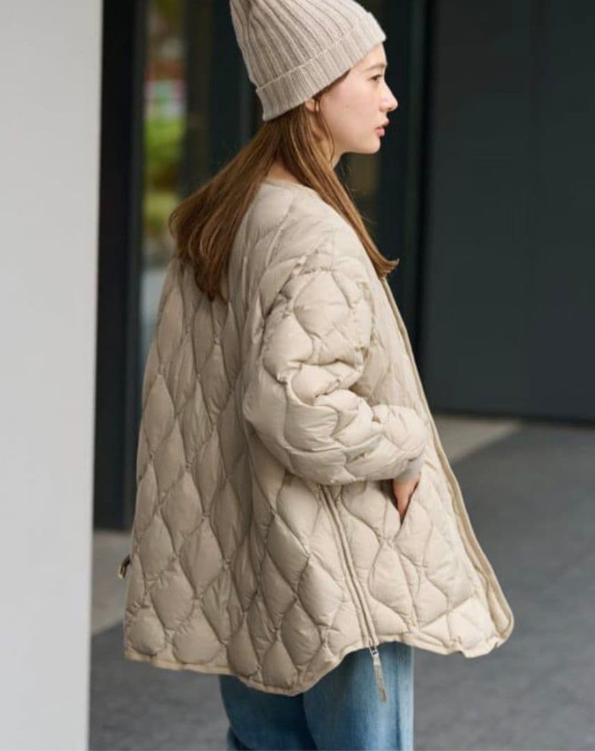 新品タグ付　FRAMeWORK×TAION 別注ブルゾン ベージュ