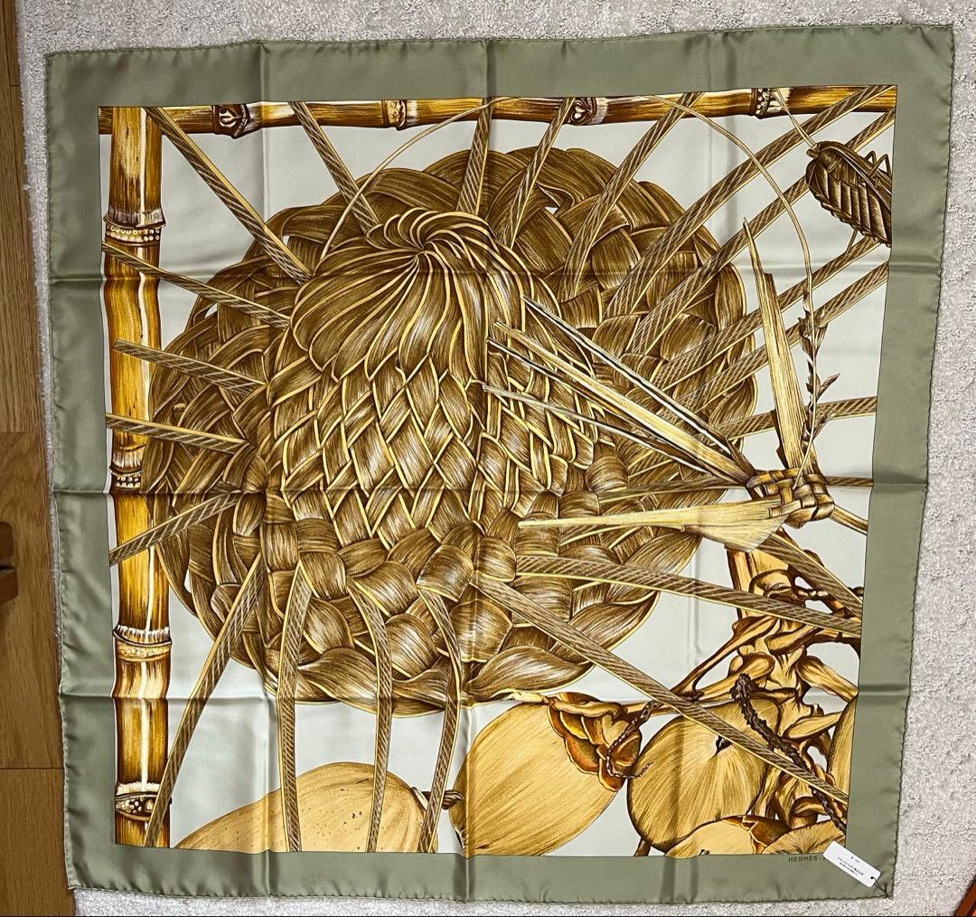 エルメススカーフ「Jardin Creole（クレオールの楽園）」