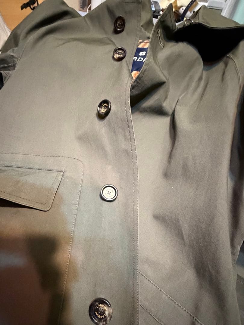 ラルディーニ　ゴム引きコート