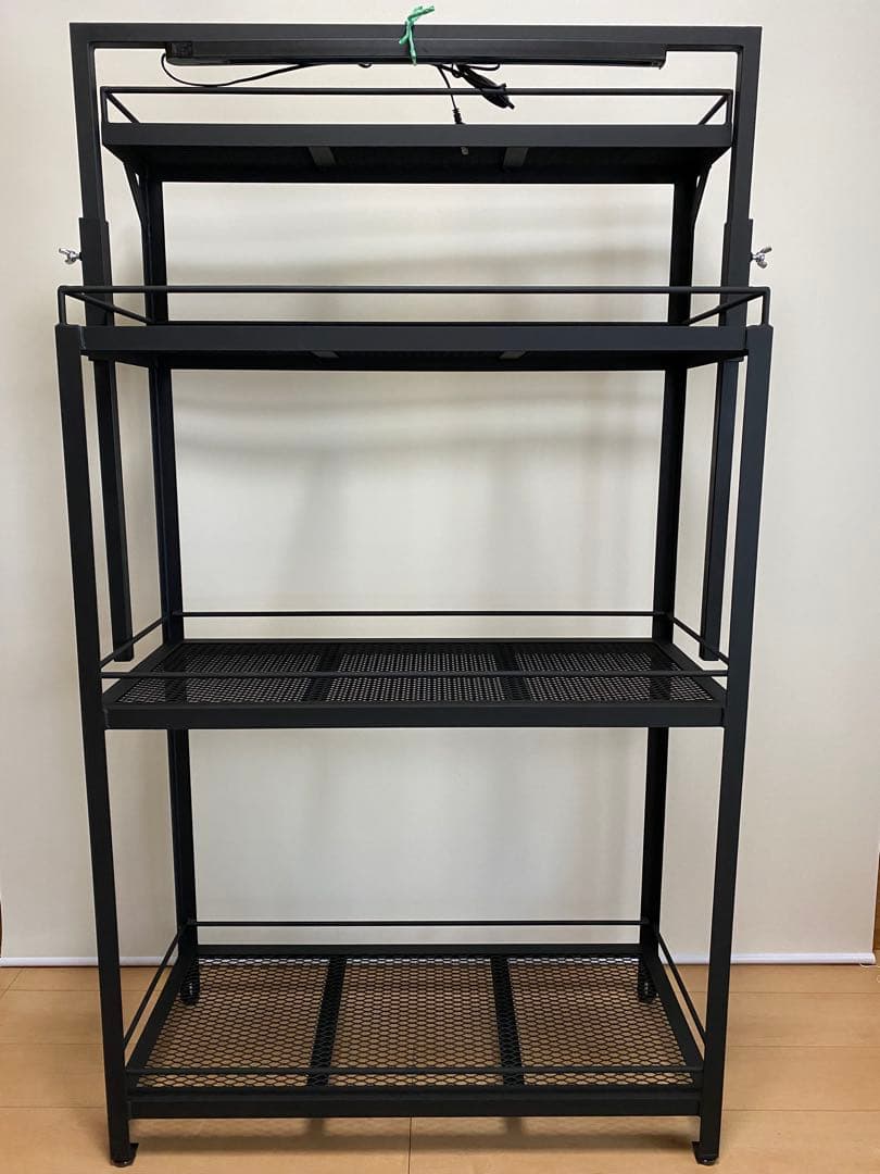 アイアンシェルフ　アイアンラック　植物棚　ボタニカルシェルフ　アガベ　多肉植物