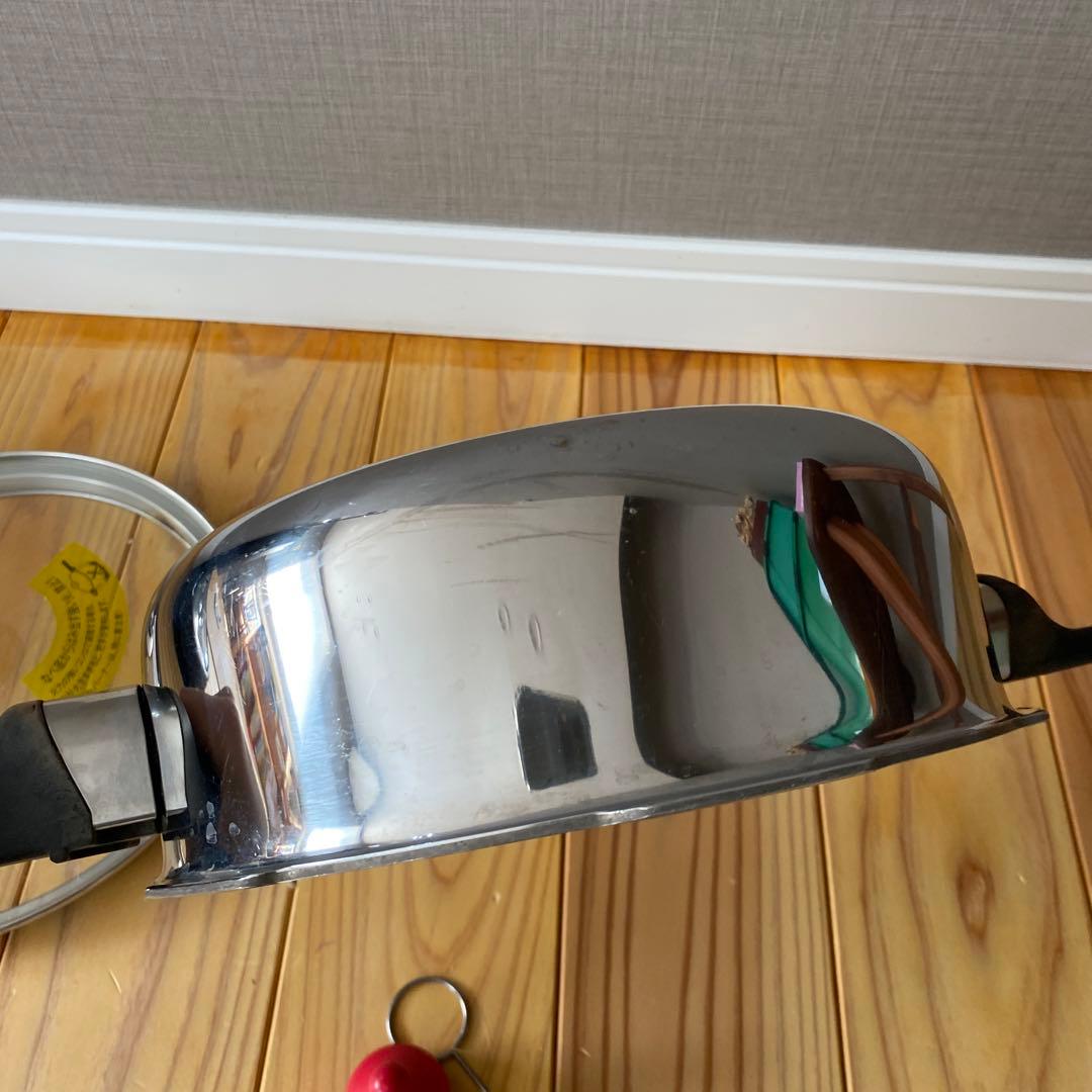 アサヒ軽金属 ゼロ 活力鍋 圧力鍋 3l M 5.5合 ステンレス 蒸し器 中古