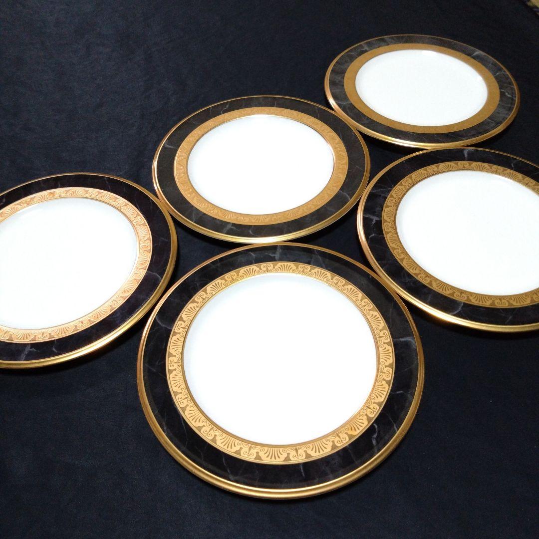 未使用 NORITAKE 17cmケーキ皿5枚 お祝い オピュレンス　お祝い