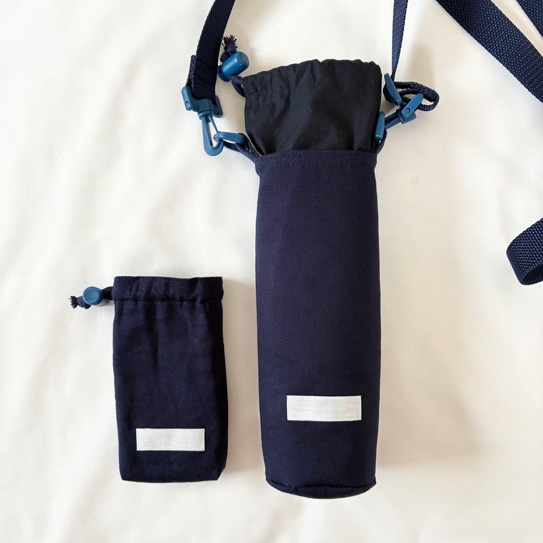 n＊　手刺繍　水筒入れ　肩紐カバー　ランチマット　携帯ケース　【1/2】