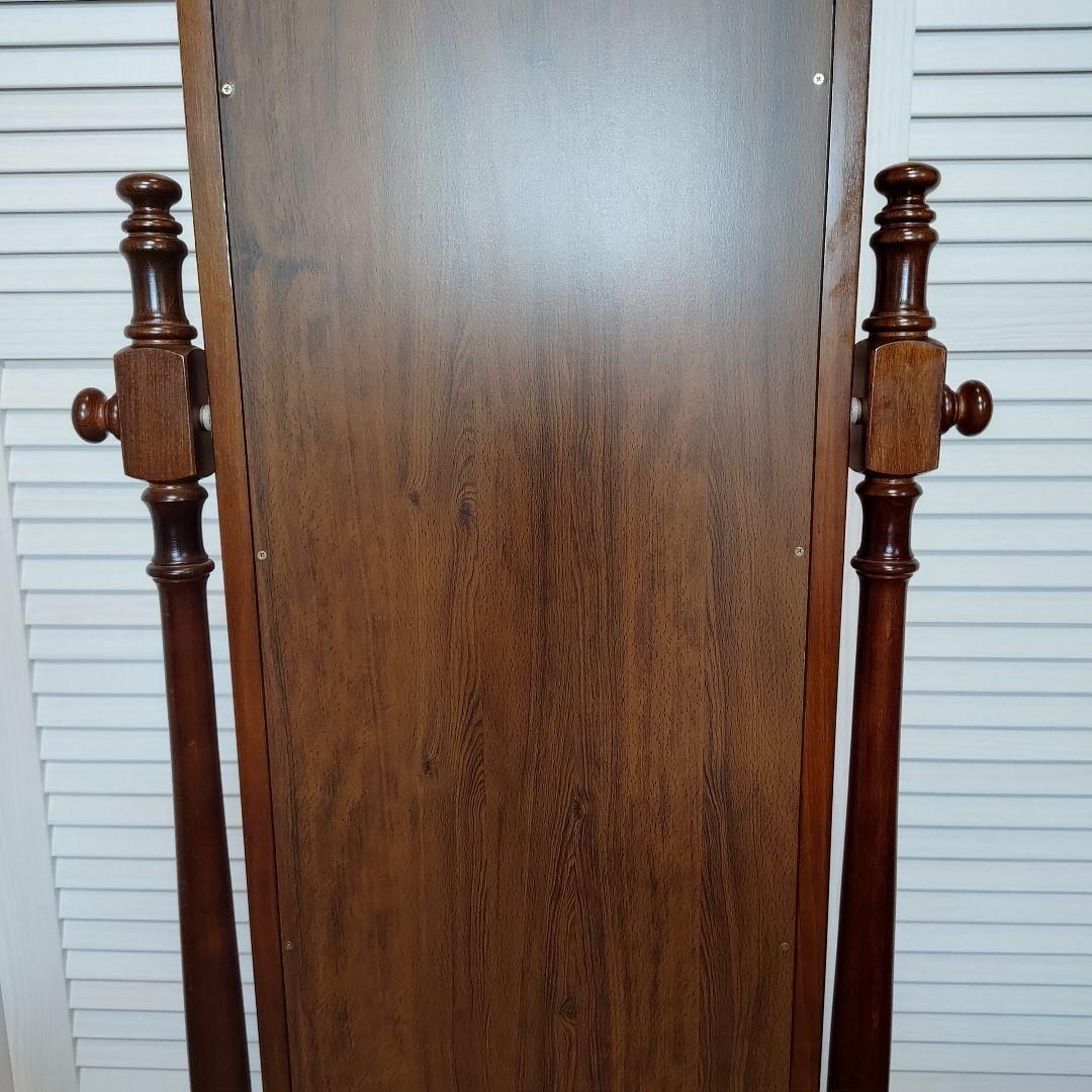 【カリモク姿見】karimoku スタンドミラー 鏡 コロニアルシリーズ