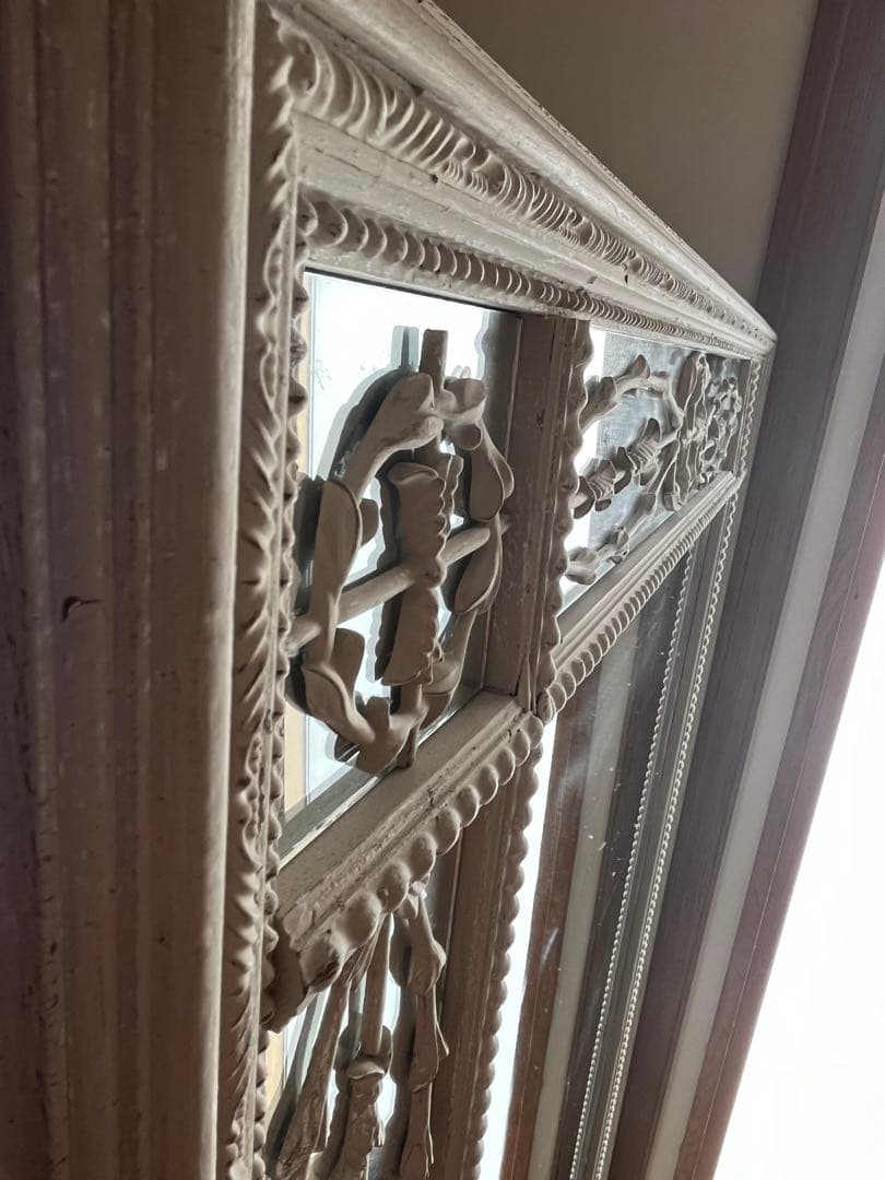 アンティーク調ウォールミラー壁掛け鏡