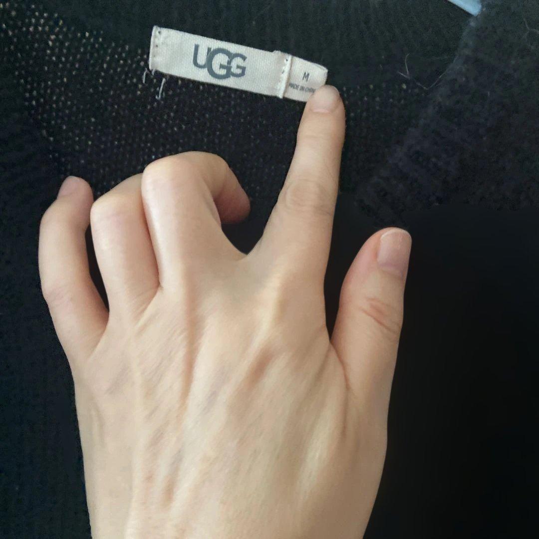 UGG ブラック ニットセーター M
