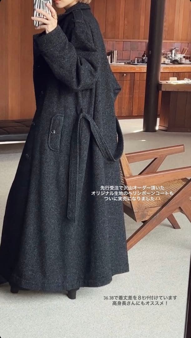 ジャケット・アウター Herringbone over loose CT