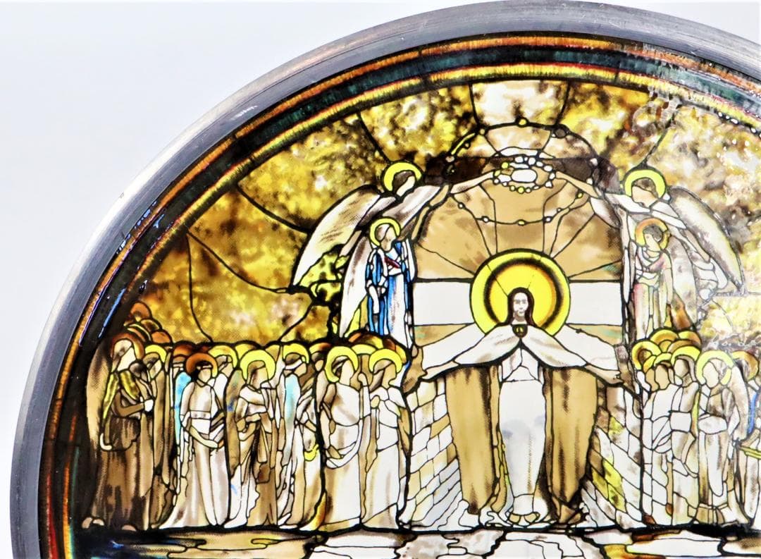 【キリストの復活】 ステンドグラス キリスト ルイス・カムフォート・ティファニー
