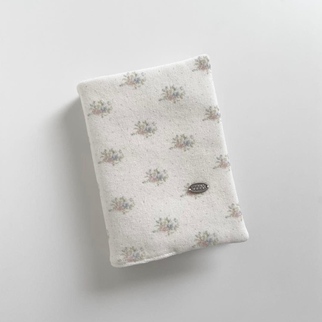 早い者勝ち　韓国　バインダー　カバー　貯金　リフィル　現金管理　お花　ガーゼ地