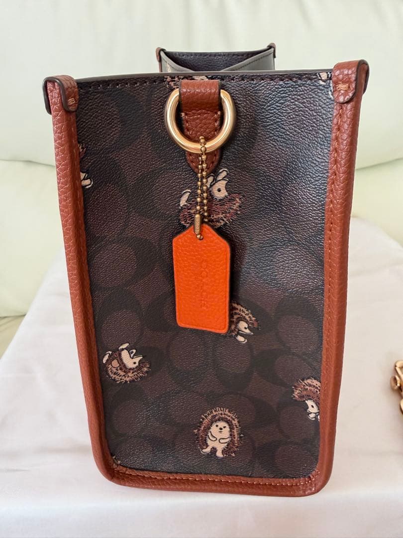COACH ハリネズミ柄 トートバッグ