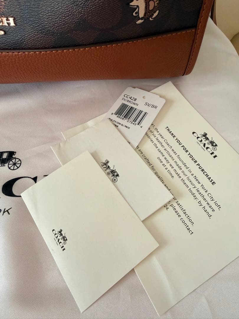 COACH ハリネズミ柄 トートバッグ