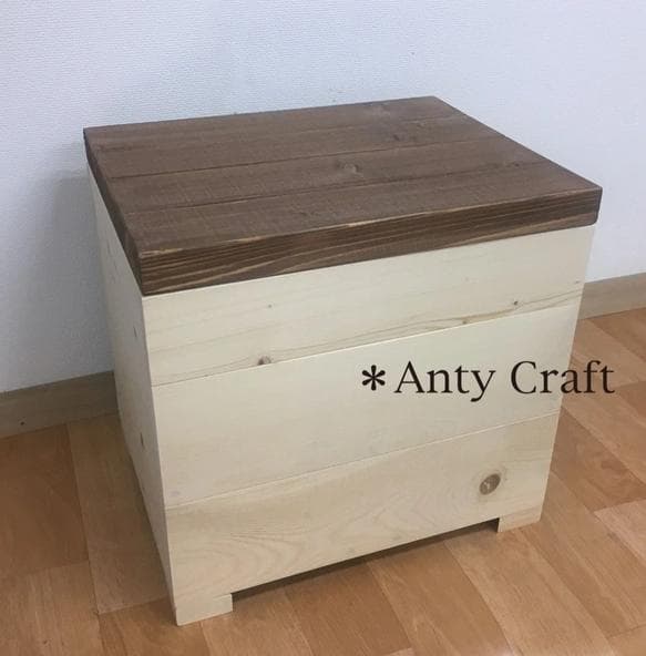 【サイズオーダー可】【引取可能】コンパクトな収納ベンチ おもちゃ収納 収納椅子