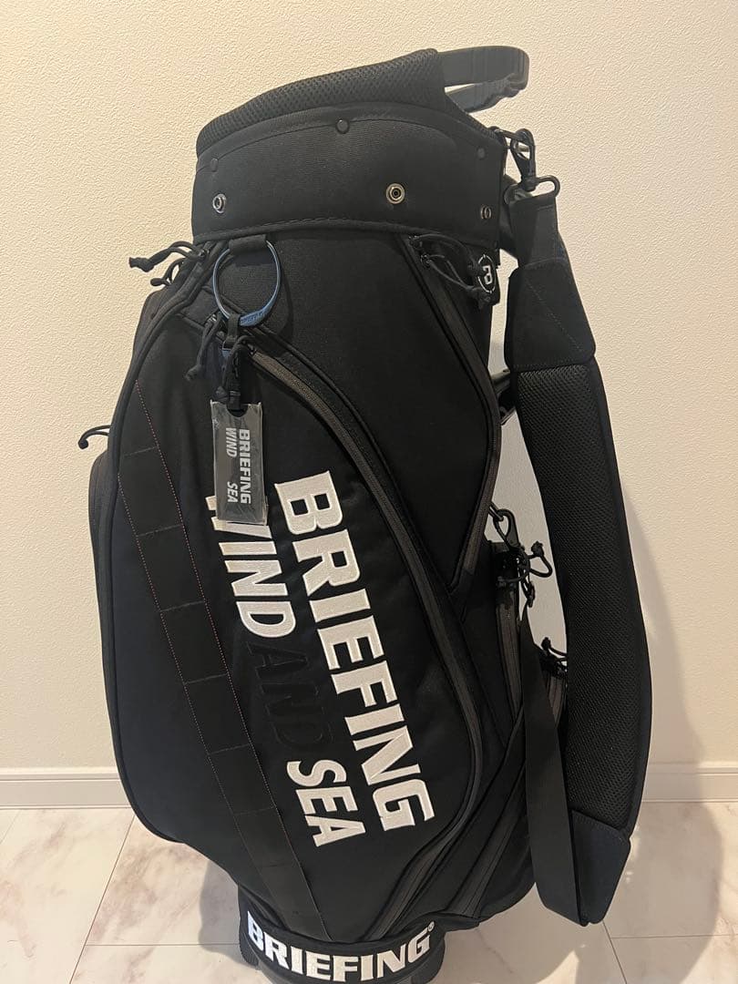 BRIEFING キャディバッグ WIND AND SEA美品