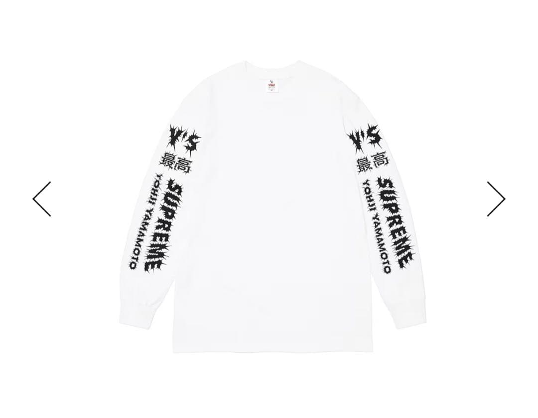 トップス Supreme Y's LONG SLEEVE TEE