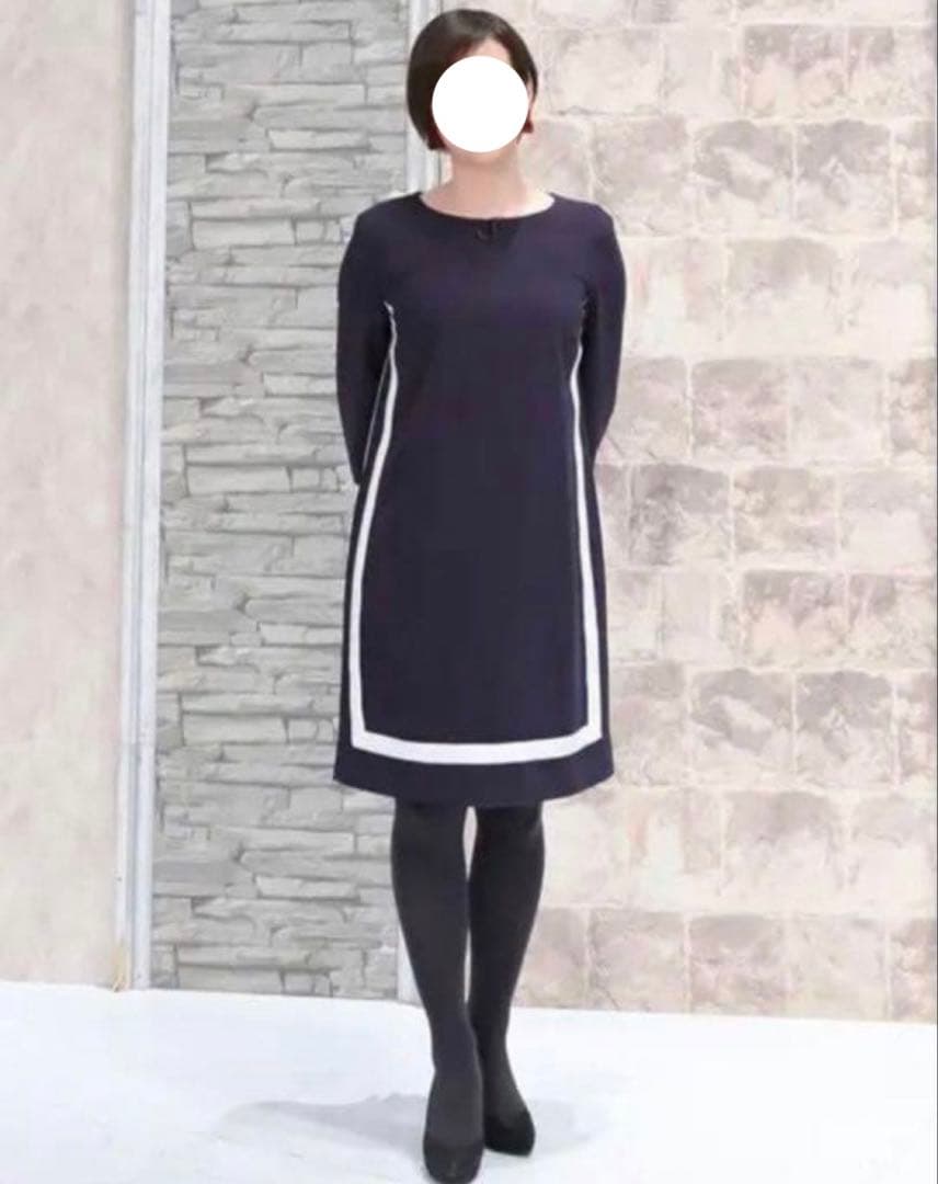 芸能人着用 MaxMara トリアセテート キャディライン ワンピース 高級