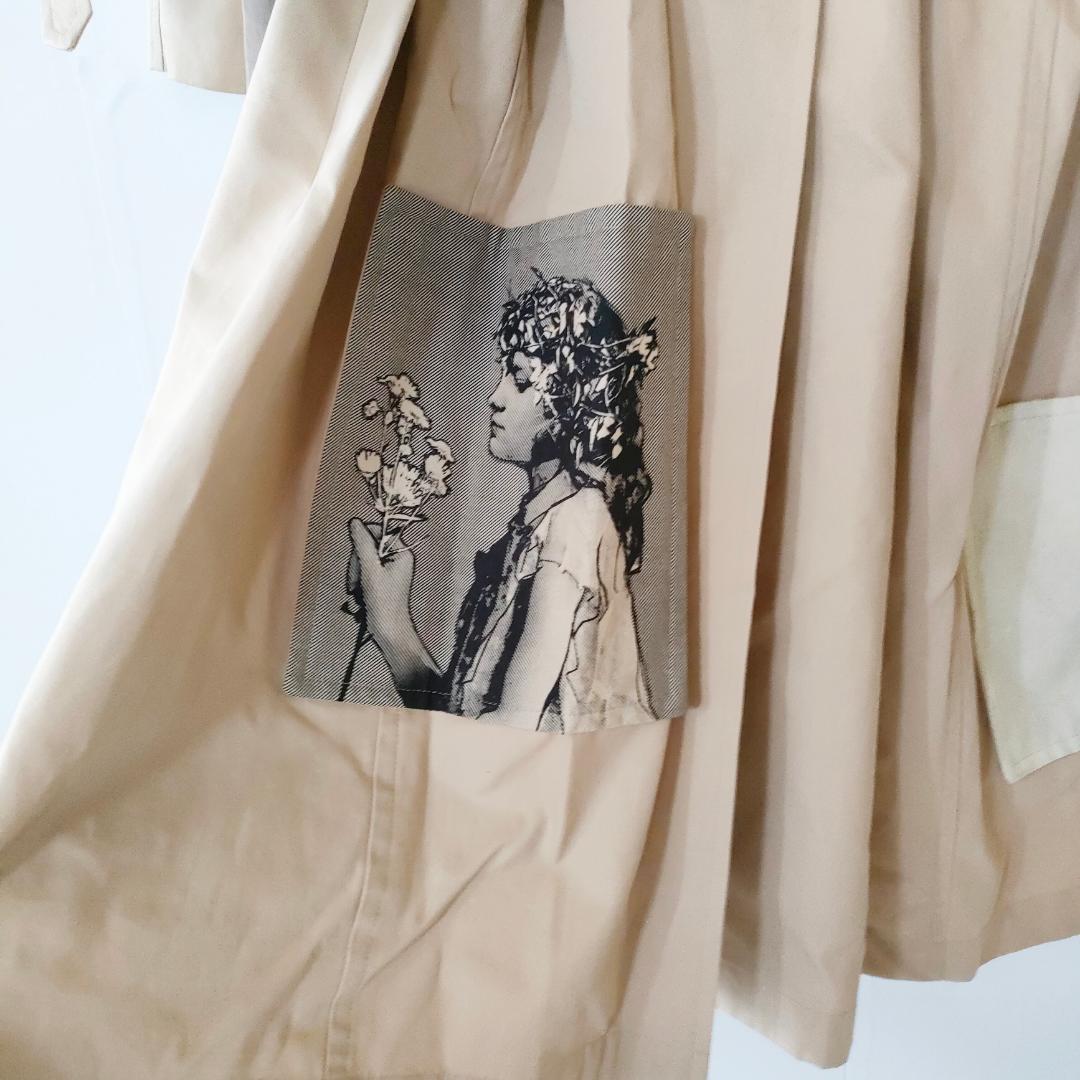 ハザマ ha|za|ma hazama 祈跡的軌跡のトレンチコート 　メンズ