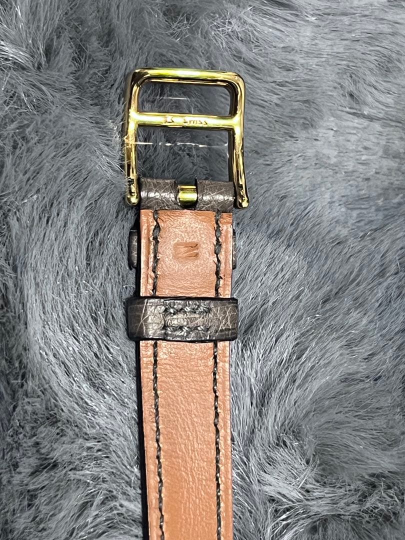 エルメス ケリーウォッチ 純正オーストリッチ ヴィンテージ 稼働品