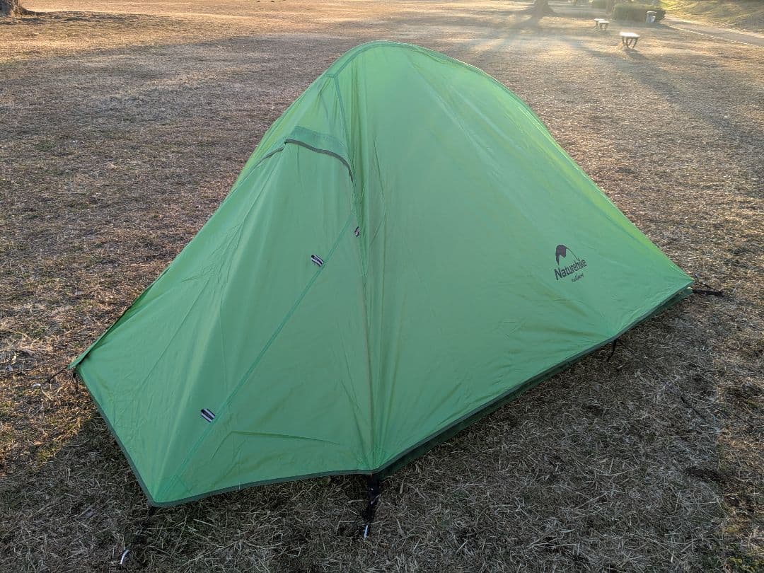 Naturehike Cloud UP 2 キャンプテント フットプリント付き